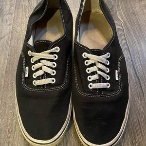 Vans Black Off the Wall men’s 13 shoes. Used